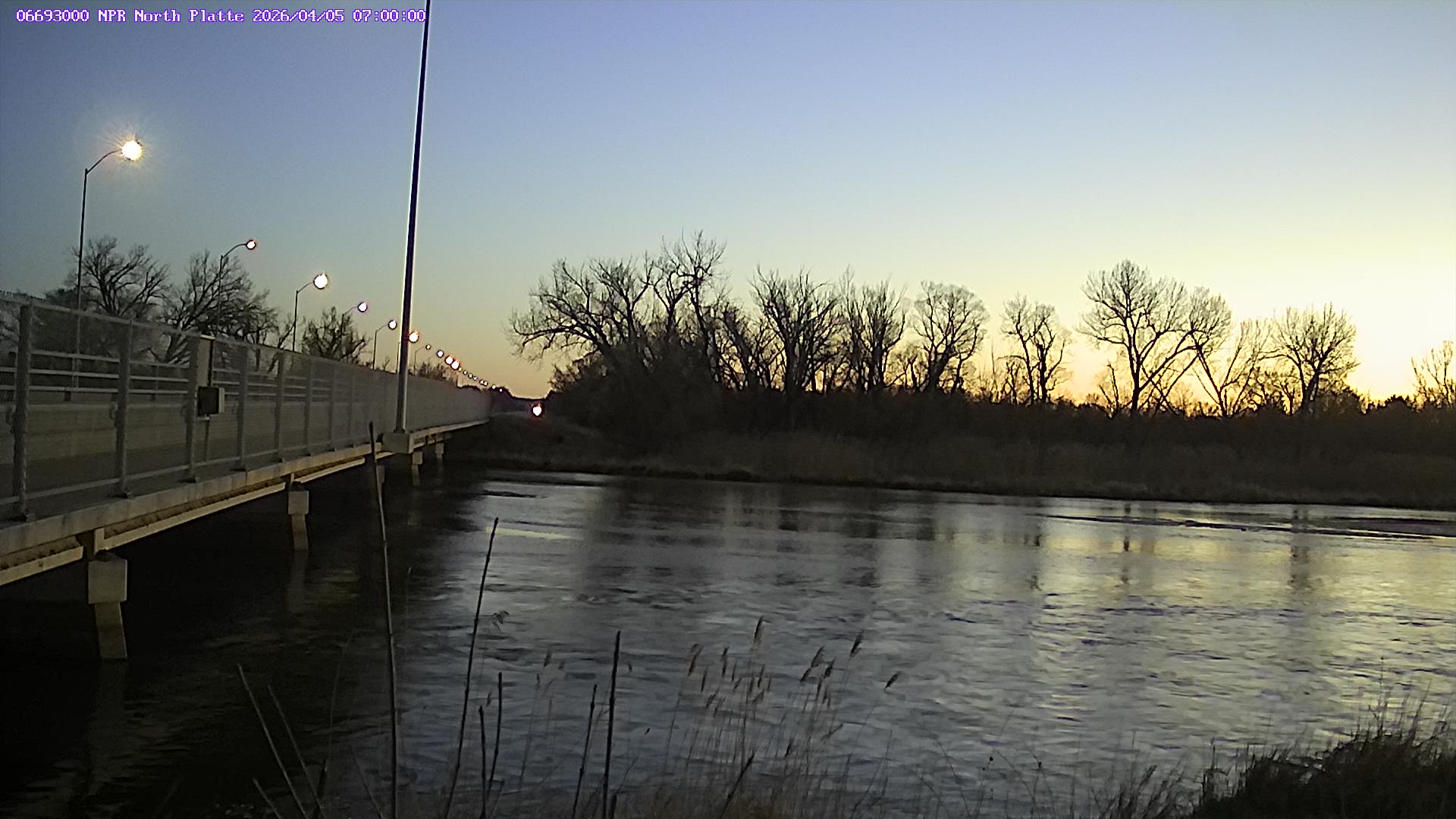 Streamgage camera at station 06693000
