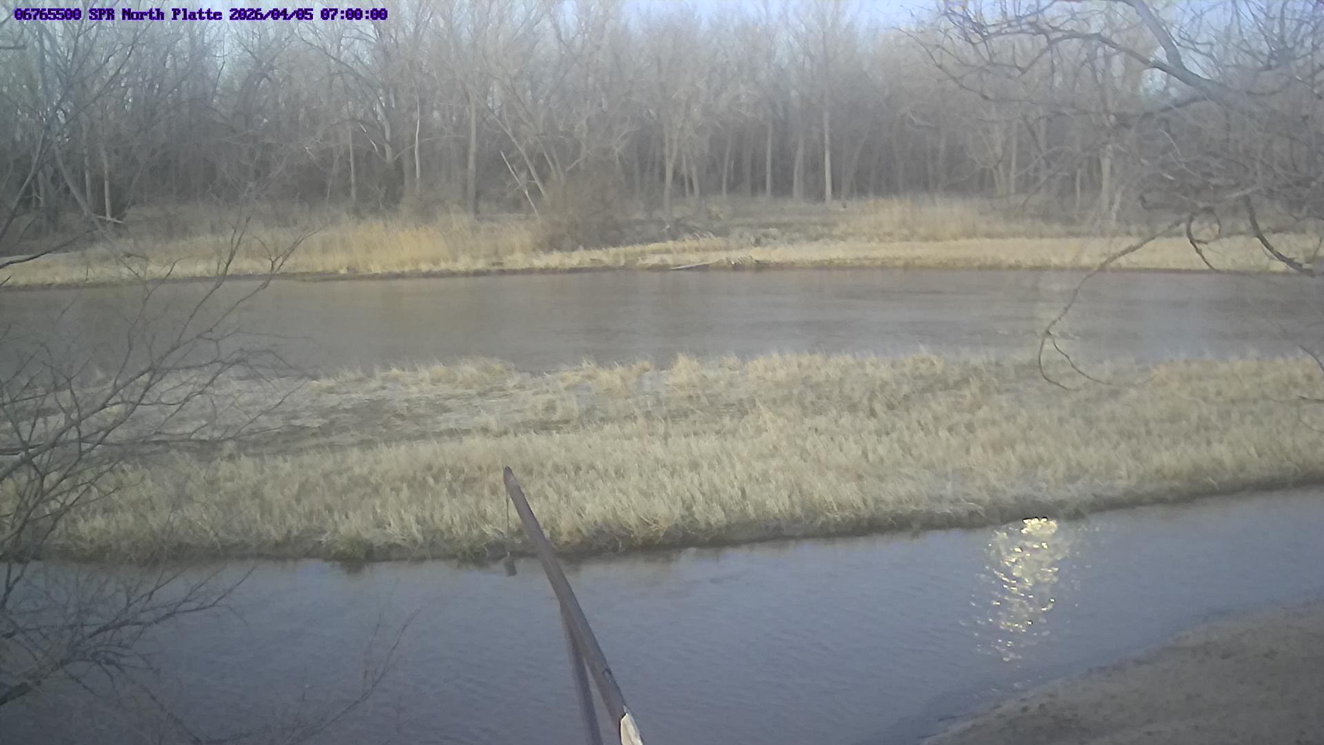 Streamgage camera at station 06765500