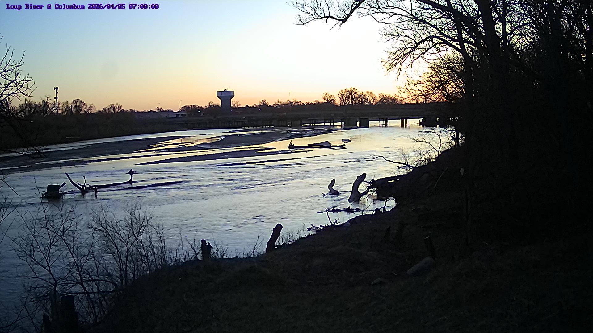 Streamgage camera at station 06794500